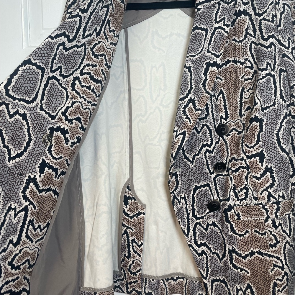 Cabi Python Double Breasted Blazer (Style #3733). - image 8